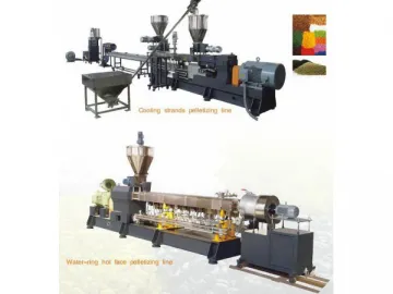 Parallel Twin Screw Pelletizing Extrusion Line