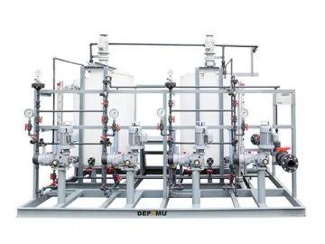 Chemical Dosing System (Injection with Ferrous Sulfate)