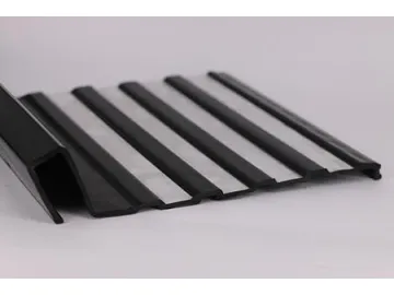 ABS - Acrylonitrile Butadiene Styrene Plastic Extrusion Profiles