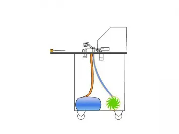 External Gas Flush Vacuum Packaging Machine