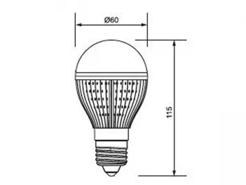 7W LED Bulb