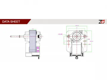 YJ48 Series AC Shaded Pole Motor