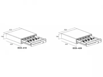 ECD-420 Electronic Cash Drawer