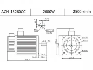 Medium Inertia Servo Motor