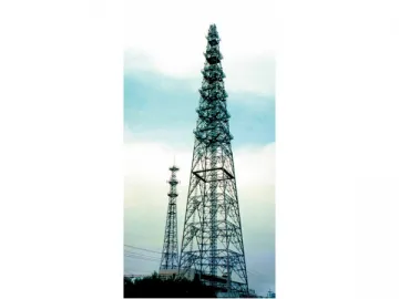 Microwave Transmitter Tower