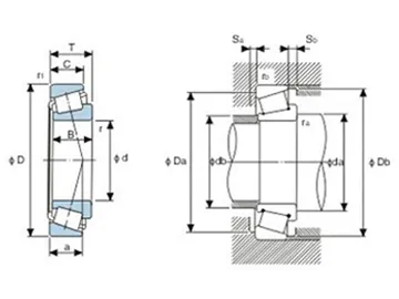 Tapered Roller Bearing, 32200 Series Bearing