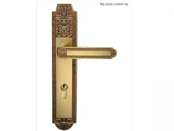 S2021-C0507-92 Brass Handle Door Lock