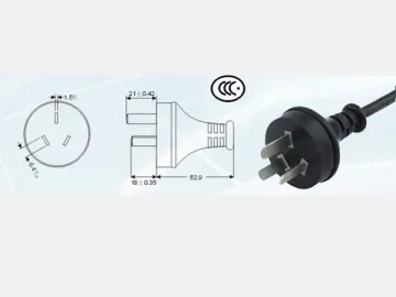 GB 2099/GB 1002 3-Pin Plug