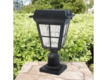 17 Inch Pier Mount Solar Powered LED Light, ST4310Q LED Light