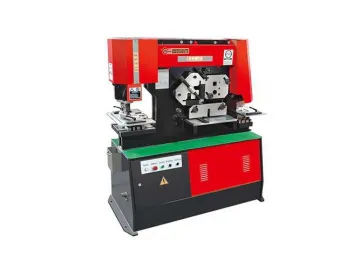 Hydraulic Ironworker  (Steel Plate Punching, Shearing, Notching Machine)