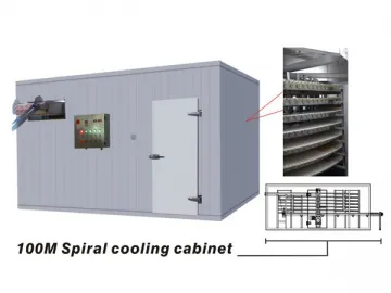 Wafer Book Spiral Cooler