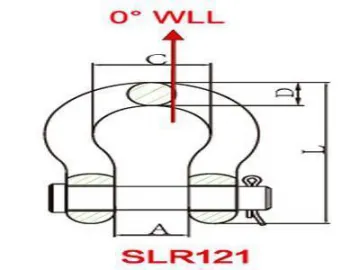 Round Pin Anchor Shackle