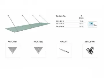 Triangle Glass Canopy