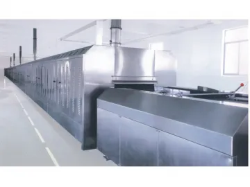 Far Infrared Tunnel Electric Oven