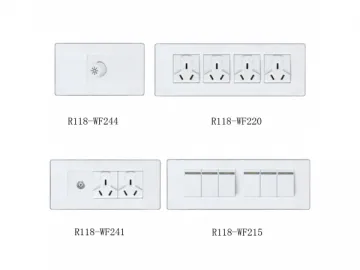 R118-WF Wall Socket and Switch