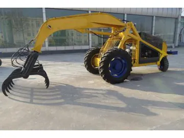 400-700kg Sugar Cane Grab Loader