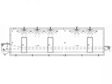 Straight Tunnel Freezer