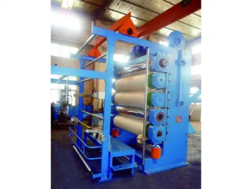 Five Roll Fabric Calendering Machine