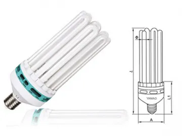 8U Tubular Energy Efficient Bulb Light