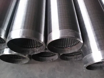 Pipe Based Screen for Water Well