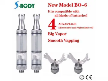 BO-6 Rebuildable Tank Clearomizer