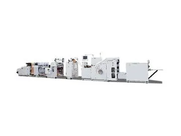 SBH150B DC01 TM01 Roll Fed Square Bottom Paper Bag Machine (Window Die Cutting & Film Patching)