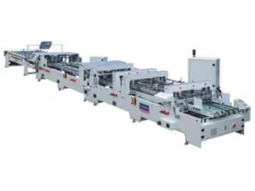 Four Corner Six Corner Box Folder Gluer Machine