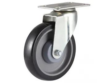 60~100kg Polyurethane Wheel Swivel Caster