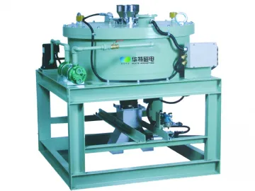 Electromagnetic Separator for Dry Powder