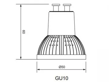 GU10 LED Cup Light