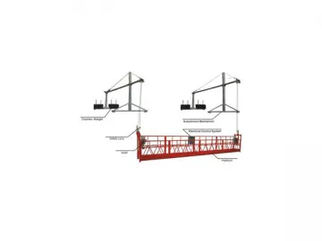 Steel Suspended Platform, Cradle, Swing Stage