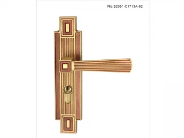 S2051-C1713A-92 Brass Handle Door Lock