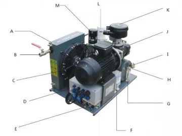 Rotary Screw Air Compressor (Electric Bus Air Compressor)