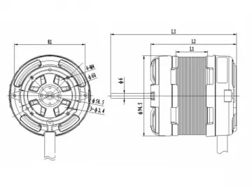 Capacitor Motor YY9140