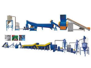 Plastic Waste Film Washing Recycling Line