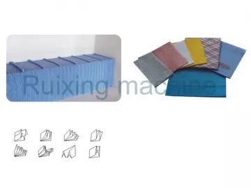 QX-Fb Folding Machine (For 100-900mm Nonwoven Fabric)