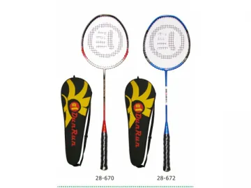 Aluminum Badminton Racket (Without T Joint)