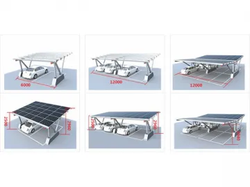 PV Mounting System for Solar Carports