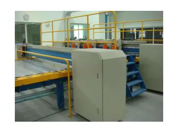 Glass Cross Cutting Machine (including length measuring, signal generator and glass edge severing)