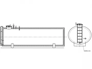 Milk Transfer Tank