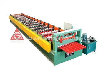 GWC35-125-750 Roof Panel Roll Forming Machine