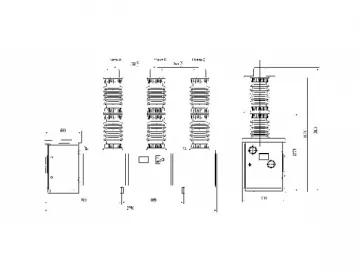 40.5Kv Outdoor SF6 Circuit Breaker