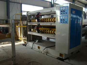 NC Corrugated Board Helical Cross Cutting Machine