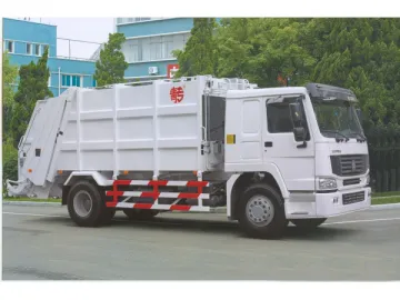 Compressed Trash Truck