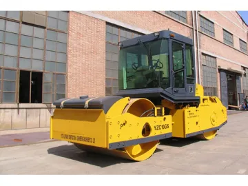 Double Drum Vibratory Roller (10000kg Road Roller, Model YZC10GS)