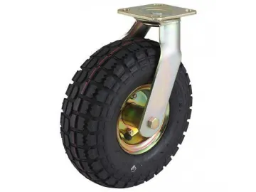 125-136kg Pneumatic Rubber Wheel Caster