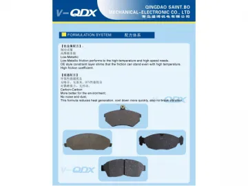 Low Metallic Brake Pads