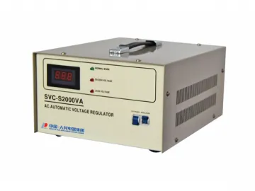 SVC-S High Accuracy AC Voltage Stabilizer