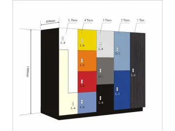 Compact Laminate Lockers