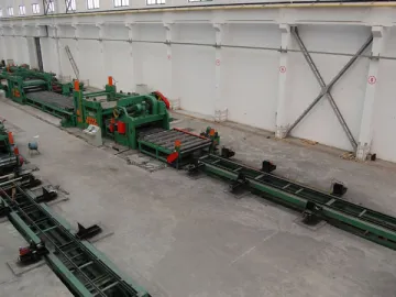 HR Coil Uncoiling Leveling Cut-to-Length Stacking Line